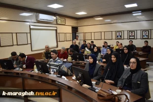 شرکت سرپرست و مسؤل اداره پژوهش آموزشکده فنی و کشاورزی مراغه در مراسم گرامیداشت هفته پژوهش در موسسه تحقیقات دیم کشور 4