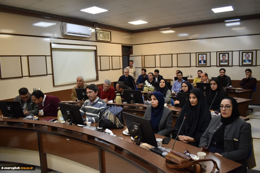 شرکت سرپرست و مسؤل اداره پژوهش آموزشکده فنی و کشاورزی مراغه در مراسم گرامیداشت هفته پژوهش در موسسه تحقیقات دیم کشور 4