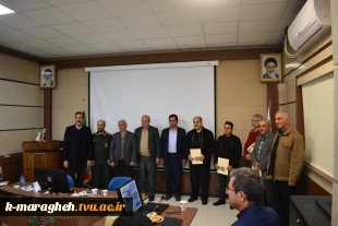 شرکت سرپرست و مسؤل اداره پژوهش آموزشکده فنی و کشاورزی مراغه در مراسم گرامیداشت هفته پژوهش در موسسه تحقیقات دیم کشور 6