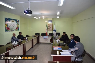 برگزاری جلسه کمیته منتخب آموزشی در آموزشکده فنی و کشاورزی مراغه 3