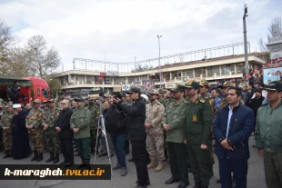 تشییع و خاکسپاری شهید گمنام در مراغه  6