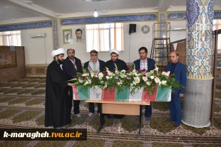 استقبال پرشور مردم ولایی و شهید پرور مراغه از یک شهید گمنام 2