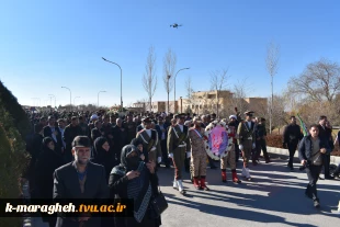 آئیـن تشییع و تدفین شهید گمــنام در دانشـگاه مراغــه 10