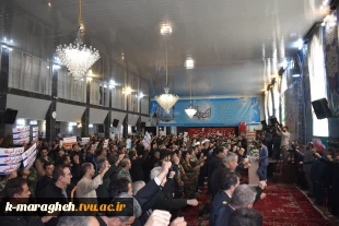 حضور پرشور کارکنان و اساتید آموزشکده فنی و کشاورزی مراغه در آیین گرامیداشت ۹ دی 5