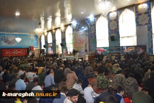 حضور پرشور کارکنان و اساتید آموزشکده فنی و کشاورزی مراغه در آیین گرامیداشت ۹ دی 9