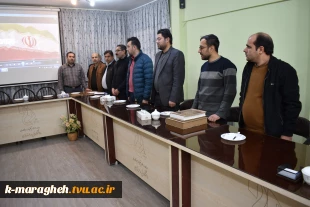 نشست بصیرت و مقاومت با حضور دانشگاهیان در آموزشکده فنی و کشاورزی مراغه 5
