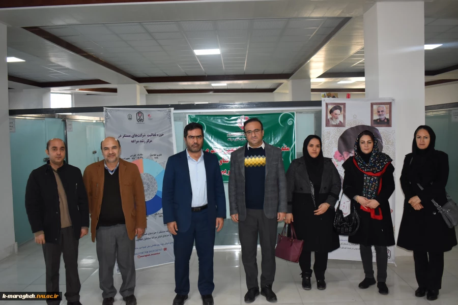 نشست سرپرست آموزشکده فنی و کشاورزی مراغه با رئیس مرکز رشد شهرستان مراغه 2