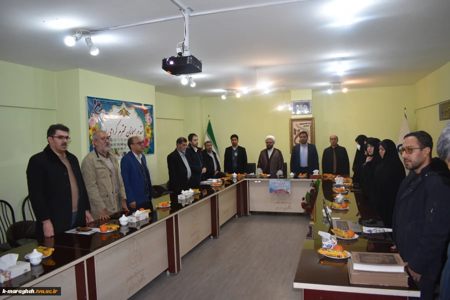 نشست کارگروه تخصصی اعضای شورای امر به معروف و نهی از منکر ،عفاف و حجاب دانشگاهیان در آموزشکده فنی و کشاورزی مراغه 2