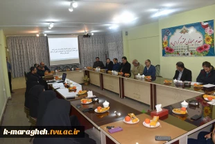 نشست کارگروه تخصصی اعضای شورای امر به معروف و نهی از منکر ،عفاف و حجاب دانشگاهیان در آموزشکده فنی و کشاورزی مراغه 6