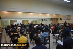 بازدید سرپرست دانشکده از روند برگزاری امتحانات نیمسال اول سالتحصیلی1403-1402 7