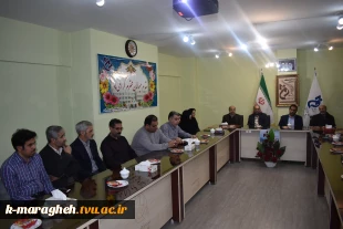 برگزاری کارگاه آموزشی با موضوع اجرای بسته پایه خدمات سلامت کارکنان دولت و جوانی جمعیت در آموزشکده فنی و کشاورزی مراغه 8