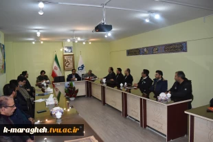 جلسه هم اندیشی اساتید مدعوی گروه های فنی، کشاورزی و علوم پایه آموزشکده با سرپرست آموزشکده فنی و کشاورزی مراغه 2