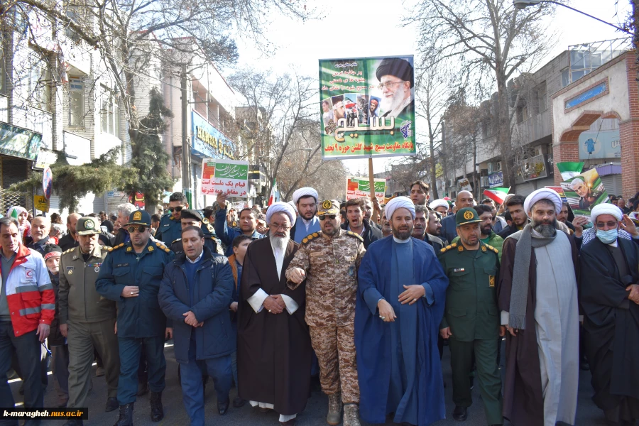 حضور پرشور دانشگاهیان آموزشکده های فنی پسران و دختران مراغه در جشن پیروزی انقلاب و راهپیمایی یوم‌الله 22 بهمن

 2