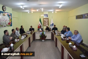 نشست شورای امر به معروف و نهی از منکر در آموزشکده نی و کشاورزی مراغه 2