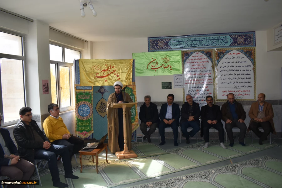 جشن میلاد حضرت ولی عصر (عج) و پویش من رای میدم در آموزشکده فنی و کشاورزی مراغه 2