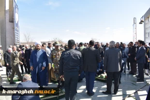 حضور سرپرست و جمعی از کارکنان آموزشکده فنی و کشاورزی مراغه در مراسم بزرگداشت شهداء 11