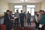 مراسم انتخاب اتاق نمونه بهداشتی در خوابگاه شهیدان ارومیان دانشکده فنی و کشاورزی مراغه و تجلیل از این عزیزان با اهدای لوح تقدیر 6