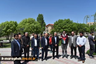 تجمع و همصدایی سراسری جمعی از دانشگاهیان دانشکده فنی و کشاورزی مراغه با تظاهرات ضد صهیونیستی در آمریکا 4