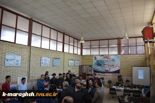 افتتاحیه نمایشگاه دستاوردها و توانمندی های آموزشکده فنی و کشاورزی مراغه 5