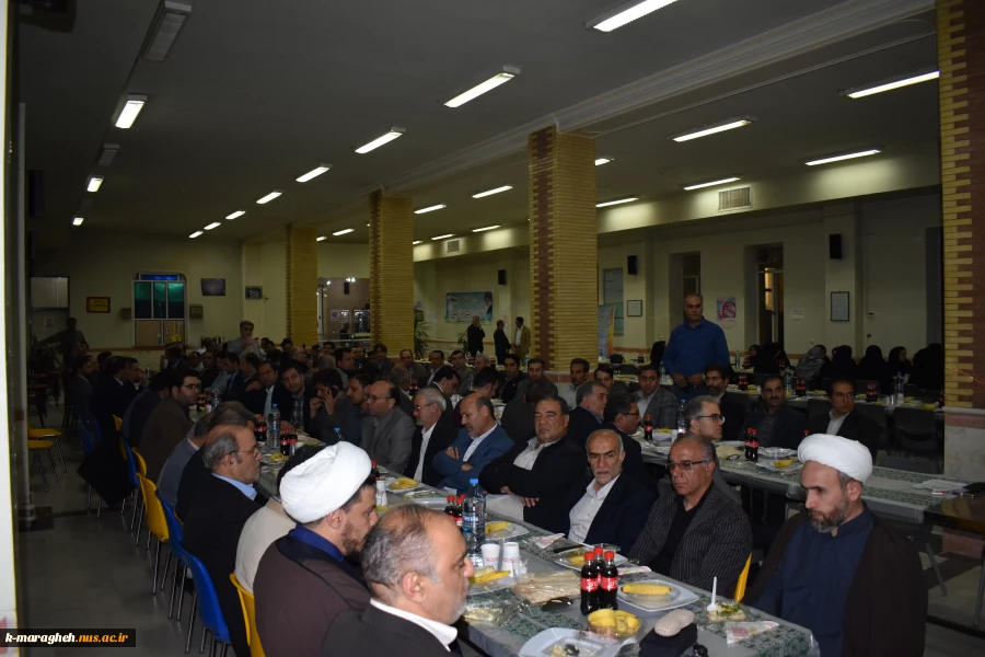 مراسم بزرگداشت مقام منیع استاد و معلم در دانشکده فنی و کشاورزی مراغه 3