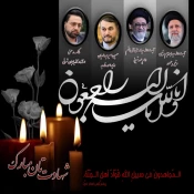 شهادت جانگداز سید محرومان، رئیس جمهور محبوب ایران را تسلیت می گوییم 4