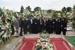 حضور سرپرست آموزشکده های پسران و دختران مراغه و جمعی از همکاران در مزار مطهر استاندار شهید دکتر مالک رحمتی  2