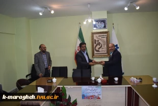 آئین معارفه معاون فرهنگی و دانشجویی آموزشکده برگزار شد. 2