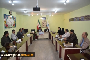 آئین معارفه معاون فرهنگی و دانشجویی آموزشکده برگزار شد. 4