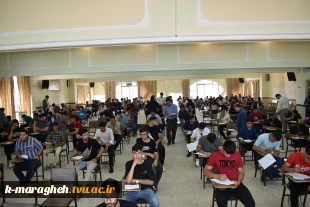 بازدید دکتر بهمن رحمتی نژاد سرپرست دانشکده از روند برگزاری امتحانات نیمسال دوم سالتحصیلی 1403-1402 4