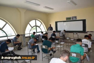 بازدید دکتر بهمن رحمتی نژاد سرپرست دانشکده از روند برگزاری امتحانات نیمسال دوم سالتحصیلی 1403-1402 6