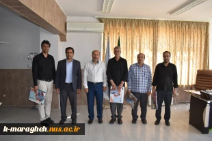 در آستانه اربعین حسینی با بدرقه مسؤلین آموزشکده جمعی از همکاران راهی کربلای معلی شدند. 2