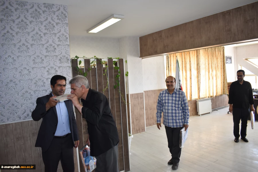 در آستانه اربعین حسینی با بدرقه مسؤلین آموزشکده جمعی از همکاران راهی کربلای معلی شدند. 3