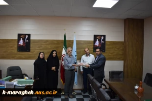 به مناسبت 26 مرداد ماه سالروز بازگشت آزادگان از رزمندگان و ایثارگران آموزشکده های ملی مهارت مراغه تجلیل به عمل آمد  4
