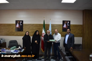 به مناسبت 26 مرداد ماه سالروز بازگشت آزادگان از رزمندگان و ایثارگران آموزشکده های ملی مهارت مراغه تجلیل به عمل آمد  5