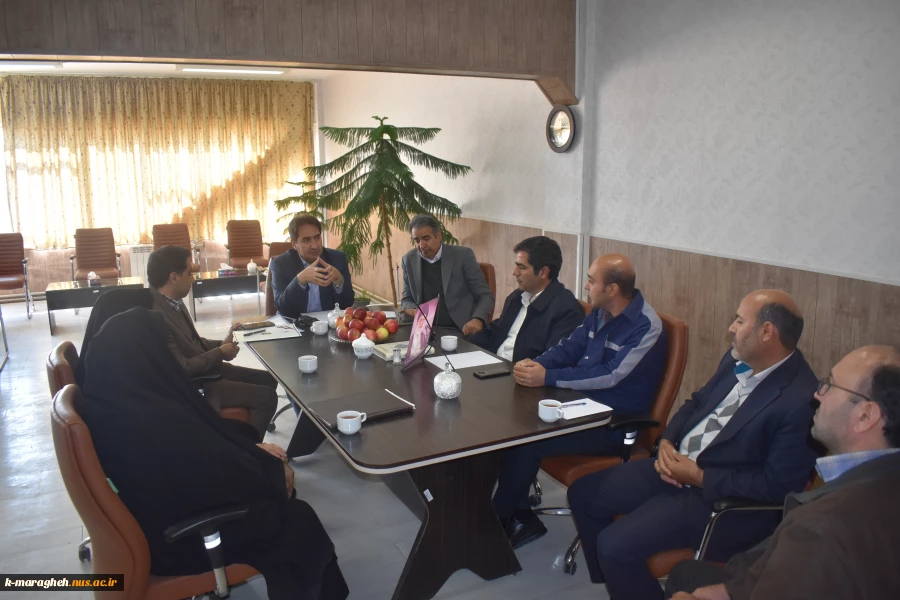 بازدید ادواری ریاست دانشگاه ملی مهارت استان آذربایجان شرقی و هیأت همراه از آموزشکده 4
