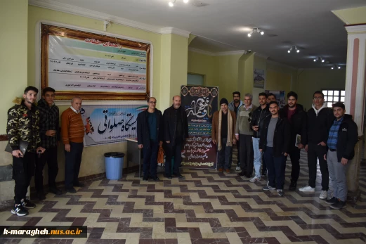 برپایی ایستگاه صلواتی به مناسبت شهادت حضرت فاطمه (س) در آموزشکده ملی مهارت واحد مراغه
