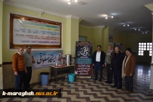 برپایی ایستگاه صلواتی به مناسبت شهادت حضرت فاطمه (س) در آموزشکده ملی مهارت واحد مراغه 3