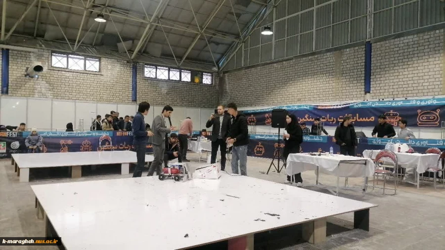 حضور دانشجوی آموزشکده ملی مهارت واحد مراغه به عنوان داور در فستیوال نوآوری و فناوری دانش آموزی رینوفست 1403 6