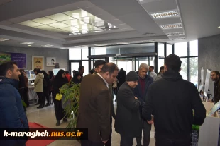 بازدید ریاست بهمراه جمعی از دانشجویان و اساتید آموزشکده ملی مهارت واحد مراغه از نمایشگاه رینوتکس 4