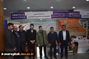 بازدید ریاست بهمراه جمعی از دانشجویان و اساتید آموزشکده ملی مهارت واحد مراغه از نمایشگاه رینوتکس 6