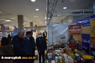 بازدید ریاست بهمراه جمعی از دانشجویان و اساتید آموزشکده ملی مهارت واحد مراغه از نمایشگاه رینوتکس 7