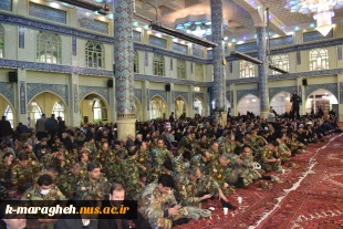 برگزاری مراسم بزرگداشت حماسه نهم دی در مسجد جامع شهرستان مراغه  4