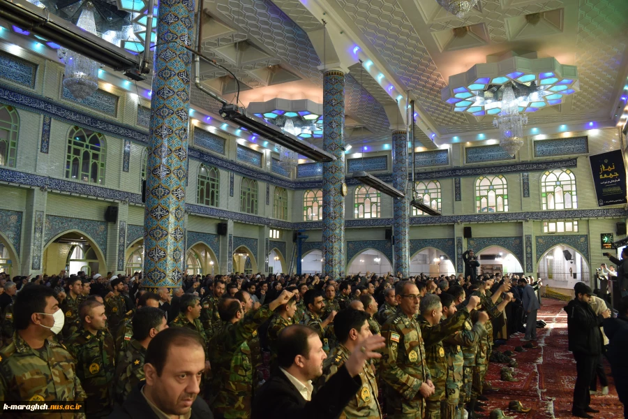 برگزاری مراسم بزرگداشت حماسه نهم دی در مسجد جامع شهرستان مراغه  6