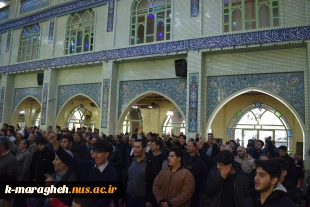برگزاری مراسم بزرگداشت حماسه نهم دی در مسجد جامع شهرستان مراغه  7