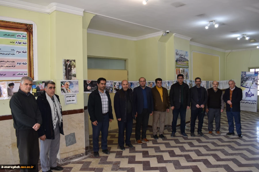 برگزاری نمایشگاه و پویش دلنوشته بمناسبت ۹ دی و هفته بصیرت در آموزشکده ملی مهارت واحد مراغه 2