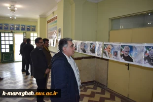 برگزاری نمایشگاه و پویش دلنوشته بمناسبت ۹ دی و هفته بصیرت در آموزشکده ملی مهارت واحد مراغه 4