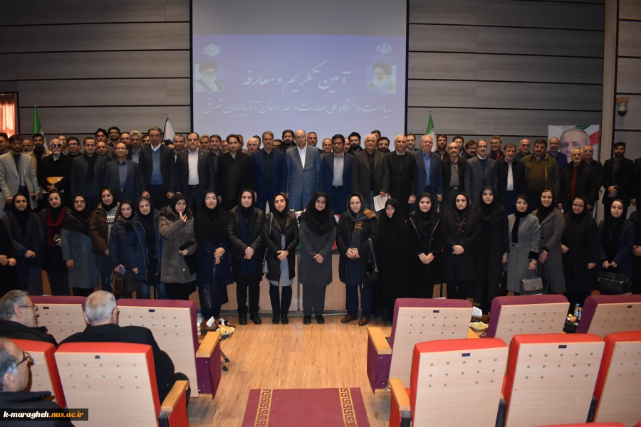 آیین تکریم رئیس پیشین و معارفه سرپرست جدید دانشگاه ملی مهارت واحد استانی آذربایجان شرقی 2