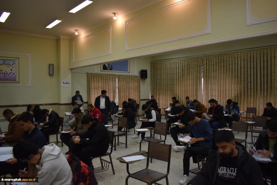 آغاز فرآیند امتحانات نیمسال اول سالتحصیلی 1404-1403 و بازدید دکتر رحمتی نژاد رئیس آموزشکده از روند برگزاری...
