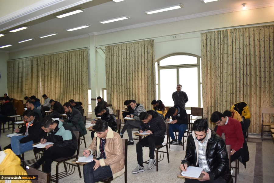 آغاز فرآیند امتحانات نیمسال اول سالتحصیلی 1404-1403 و بازدید دکتر رحمتی نژاد رئیس آموزشکده از روند برگزاری...
