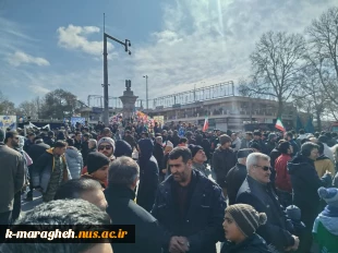 حضور پرشور دانشگاهیان آموزشکده ملی مهارت واحد مراغه در جشن پیروزی انقلاب و راهپیمایی یوم‌الله 22 بهمن 4